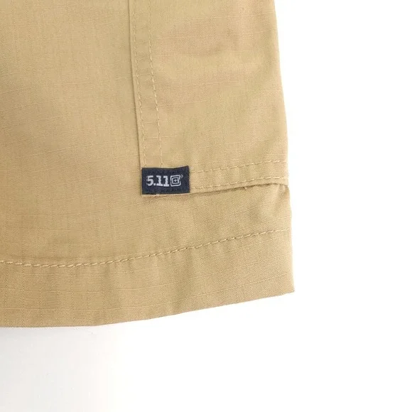 5.11 Tactical Cargo Shorts Men 40 Beige Ripstop Tactical Military EMT Work 73287 - Picture 9 of 11
